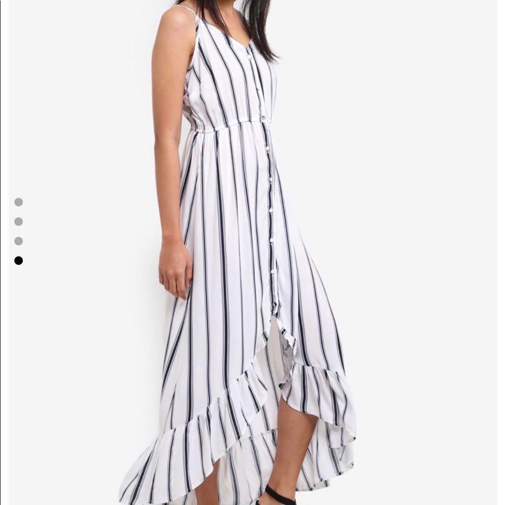 Cotton On Striped Blue and White Sundress